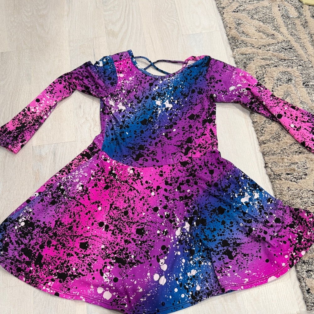 Colorful Kids Dance Costume